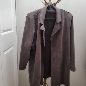 Elegant Women's Gray Coat